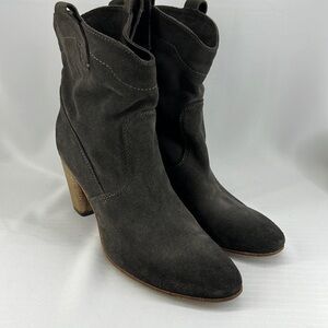 ALBERTO FERMANI Italy CHIARA Ankle Boot Suede Leather